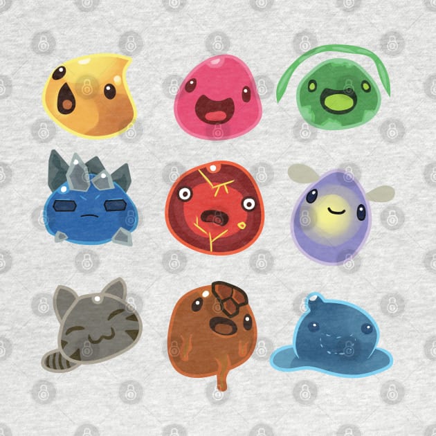 Slimes by HamsterOver